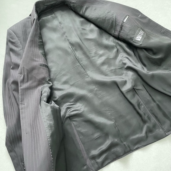 Men’s European Charcoal Suit - Picture 6 of 15